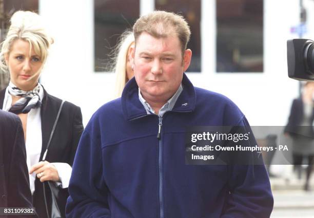 Market trader Steven Thoburn arriving at Sunderland Magistrates Court, where a district judge is due to give his verdict on the first market trader...