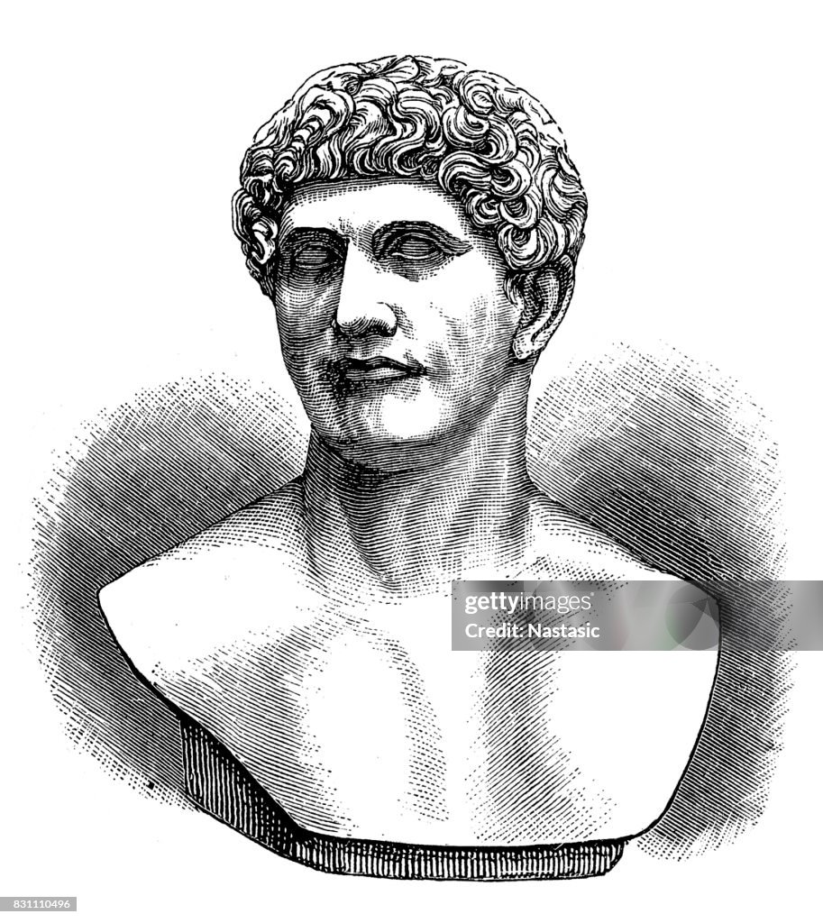 Mark Antony (c.83-30 BC), Roman politician and commander