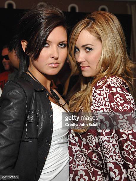 Audrina Patridge and Lauren Conrad