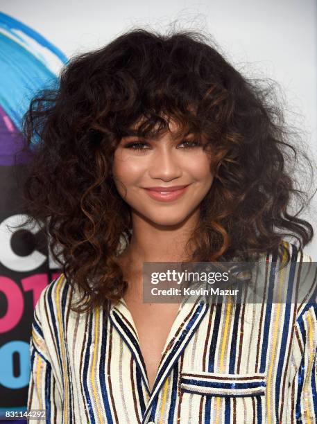 Actor Zendaya attends the Teen Choice Awards 2017 at Galen Center on August 13, 2017 in Los Angeles, California.