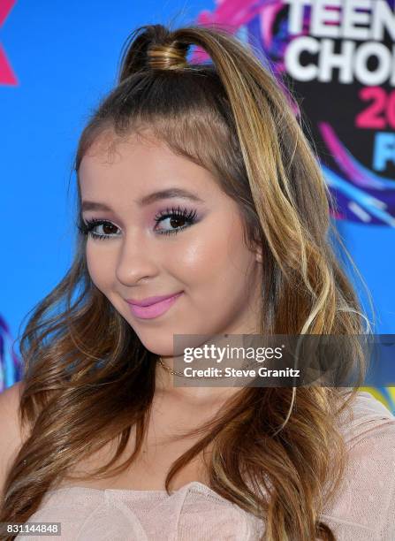 Danielle Cohn attends the Teen Choice Awards 2017 at Galen Center on August 13, 2017 in Los Angeles, California.