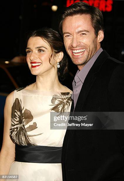 Rachel Weisz and Hugh Jackman