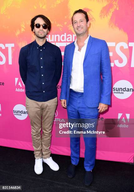 Writer/director Alex Ross Perry and Trevor Groth, Director of Programming at Sundance Film Festival attend 2017 Sundance NEXT FEST at The Theater at...