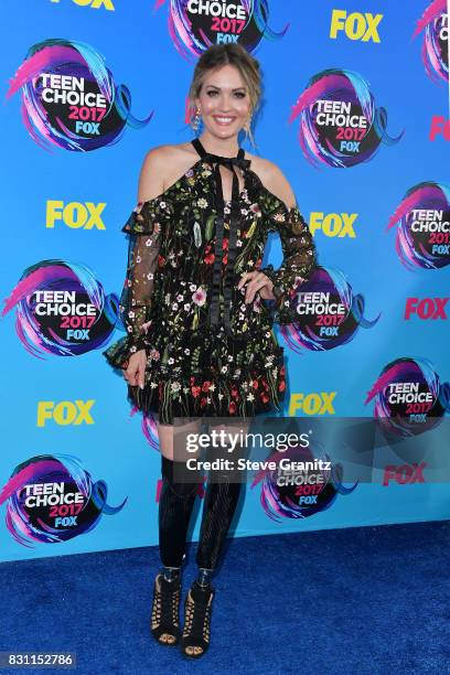 Amy Purdy attends the Teen Choice Awards 2017 at Galen Center on August 13, 2017 in Los Angeles, California.