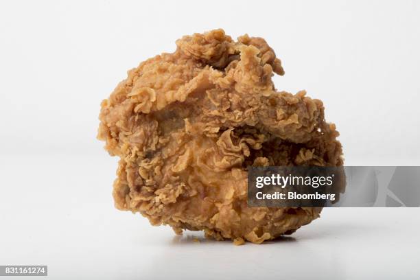 Piece of Yum! Brands Inc. KFC chicken is arranged for a photograph in Bangkok, Thailand, on Friday, Aug. 11, 2017. Thai Beverage, the spirits giant...