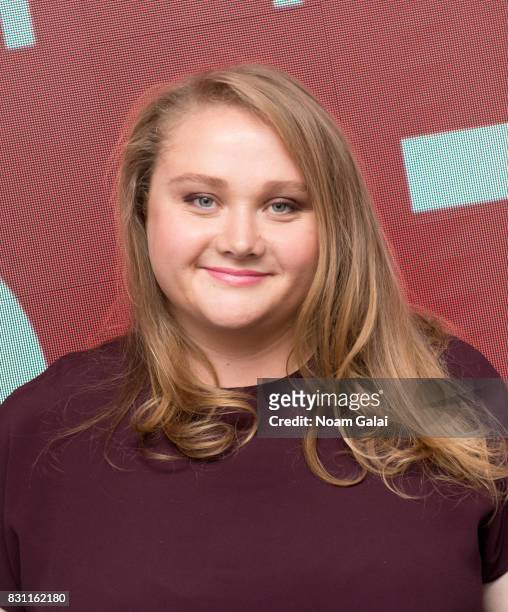 Actress Danielle Macdonald visits SAG-AFTRA Foundation to discuss "Patti Cake$" at SAG-AFTRA Foundation Robin Williams Center on August 13, 2017 in...
