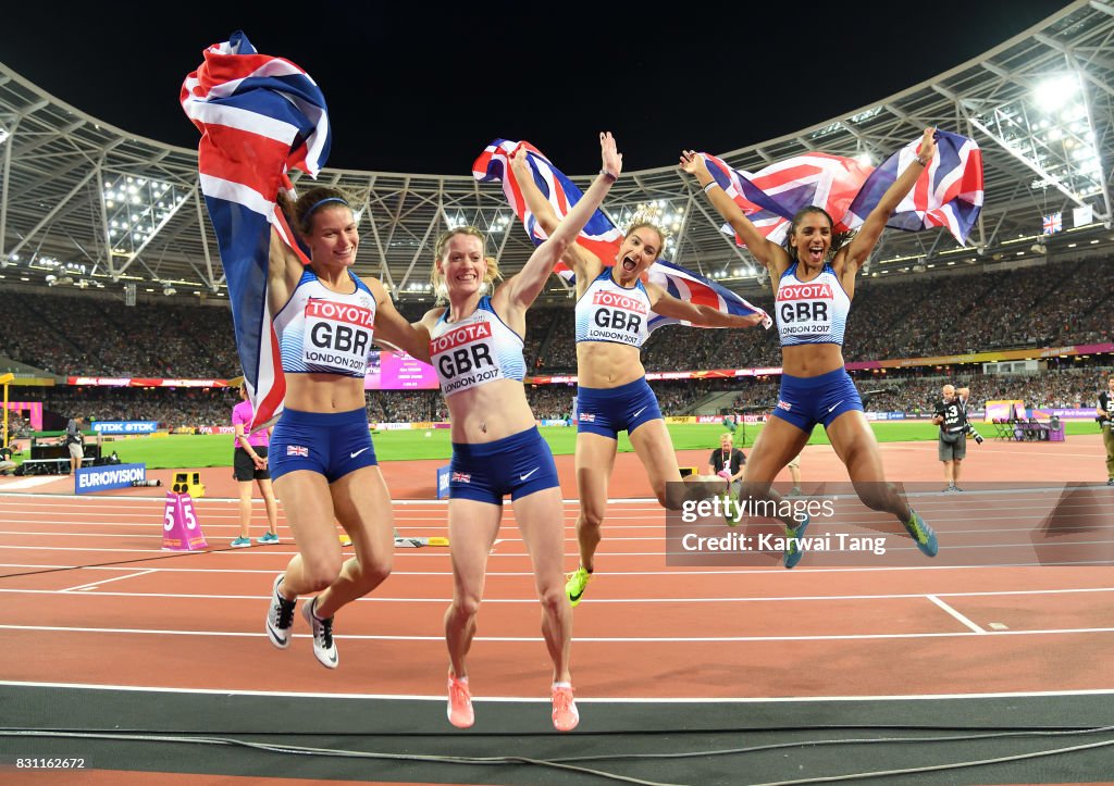 VIP's Attend The IAAF World Athletics Championships