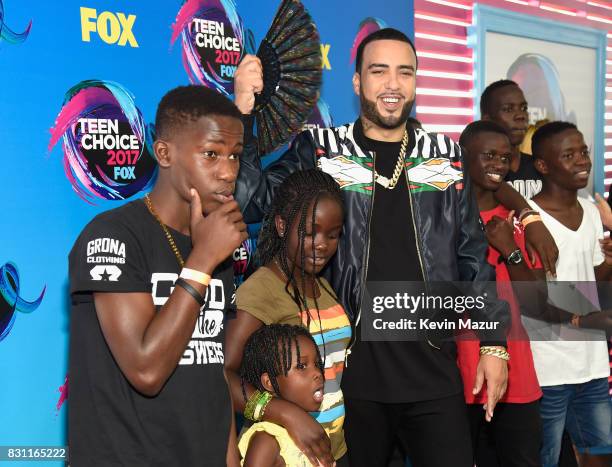 French Montana attends the Teen Choice Awards 2017 at Galen Center on August 13, 2017 in Los Angeles, California.