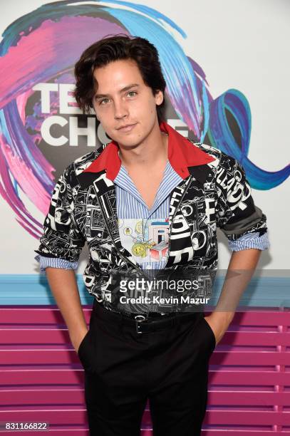 Cole Sprouse attends the Teen Choice Awards 2017 at Galen Center on August 13, 2017 in Los Angeles, California.