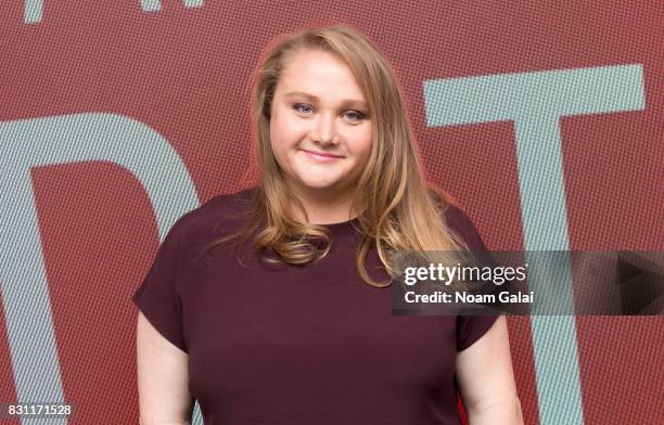 Actress Danielle Macdonald visits SAG-AFTRA Foundation to discuss "Patti Cake$" at SAG-AFTRA Foundation Robin Williams Center on August 13, 2017 in...