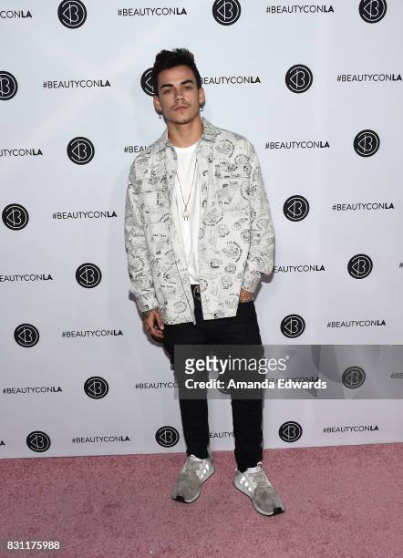 Wes Tucker attends the 5th Annual Beautycon Festival Los Angeles at the Los Angeles Convention Center on August 13, 2017 in Los Angeles, California.
