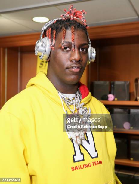 Lil Yachty at Backstage Creations Celebrity Retreat at Teen Choice 2017 - Day 2 at Galen Center on August 13, 2017 in Los Angeles, California.
