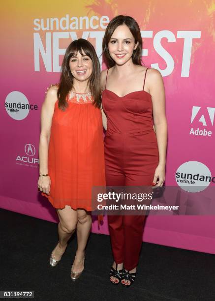 Natasha Leggero and Michelle Morgan attend 2017 Sundance NEXT FEST at The Theater at The Ace Hotel on August 13, 2017 in Los Angeles, California.