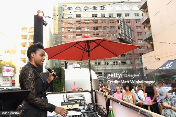 Dee Rees speaks during the 2017 Sundance NEXT FEST at The Theater at The Ace Hotel on August 13, 2017 in Los Angeles, California.