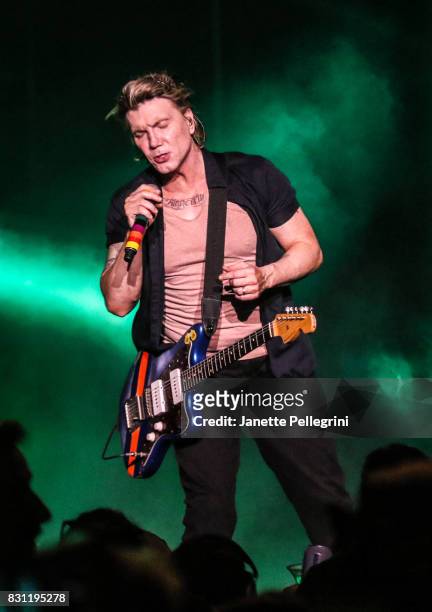 John Rzeznik of the Goo Goo Dolls performs at Northwell Health at Jones Beach Theater on August 13, 2017 in Wantagh, New York.