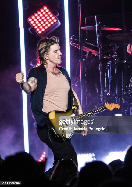 John Rzeznik of the Goo Goo Dolls performs at Northwell Health at Jones Beach Theater on August 13, 2017 in Wantagh, New York.