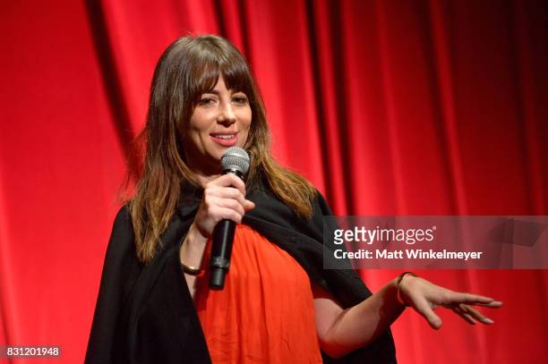 Natasha Leggero speaks on stage during 2017 Sundance NEXT FEST at The Theater at The Ace Hotel on August 13, 2017 in Los Angeles, California.
