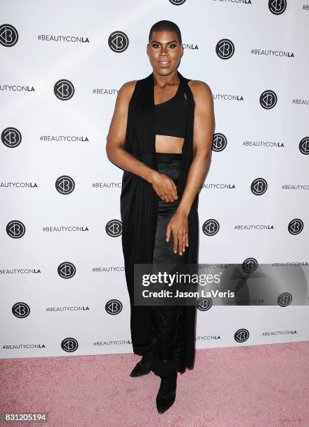 Johnson attends the 5th annual Beautycon festival at Los Angeles Convention Center on August 13, 2017 in Los Angeles, California.