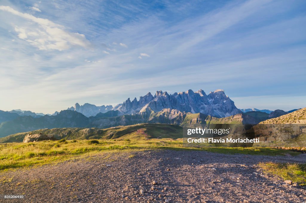 Dolomites mountains in Italy