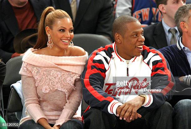 Beyonce Knowles and Jay-Z