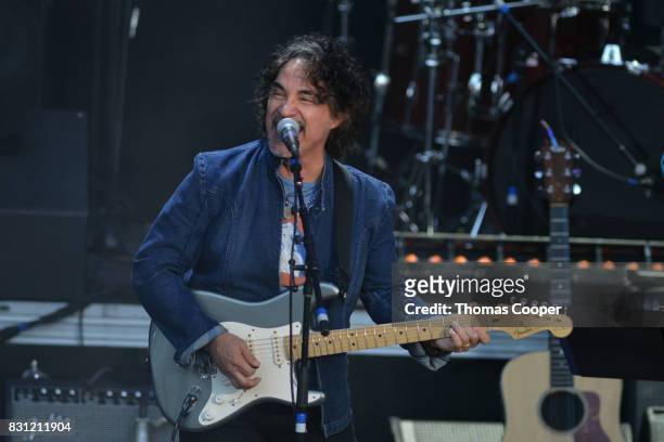 John Oates performs during The Rocky Mountain Way honoring inductee's into the Colorado Music Hall of Fame event at Fiddler's Green Amphitheatre on...