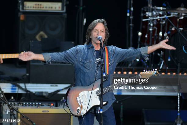 Jeff Hanna of the Nitty Gritty Dirt Band performs during The Rocky Mountain Way honoring inductee's into the Colorado Music Hall of Fame event at...