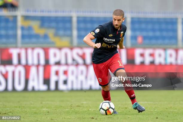 Adel Taarabt of Genoa CFC in action during the TIM Cup football match between Genoa CFC and AC Cesena. Genoa CFC wins 2-1 over AC Cesena.