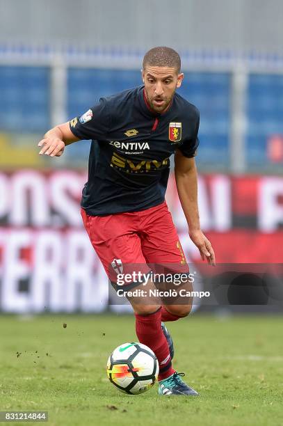 Adel Taarabt of Genoa CFC in action during the TIM Cup football match between Genoa CFC and AC Cesena. Genoa CFC wins 2-1 over AC Cesena.