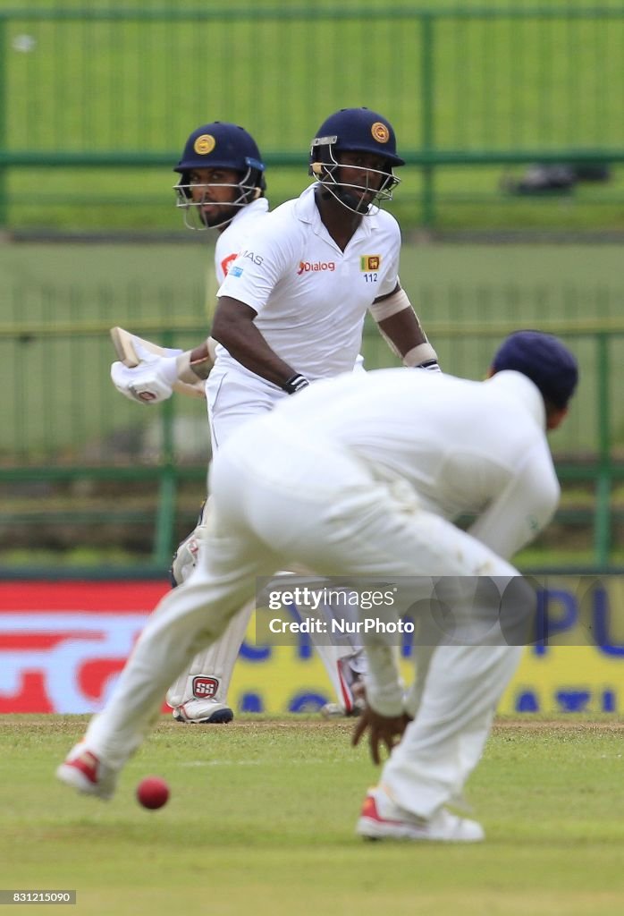 Sri Lanka v India - Cricket, 3rd Test - Day 3