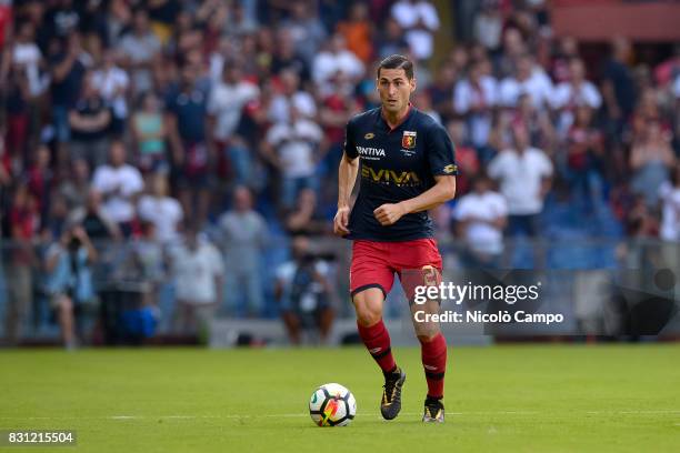 Aleandro Rosi of Genoa CFC in action during the TIM Cup football match between Genoa CFC and AC Cesena. Genoa CFC wins 2-1 over AC Cesena.