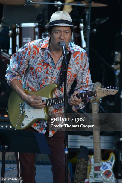 Todd Park Mohr of Big Head Todd and the Mosters performs during The Rocky Mountain Way honoring inductee's into the Colorado Music Hall of Fame event...