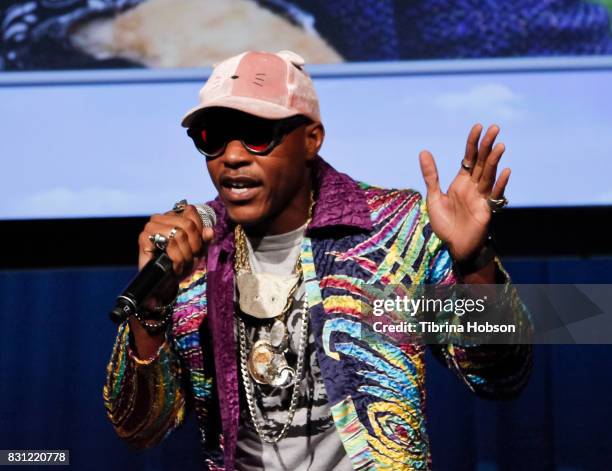 Moshow, The Cat Rapper, attends the 1st Annual CatCon Awards Show at the 3rd Annual CatCon at Pasadena Convention Center on August 13, 2017 in...