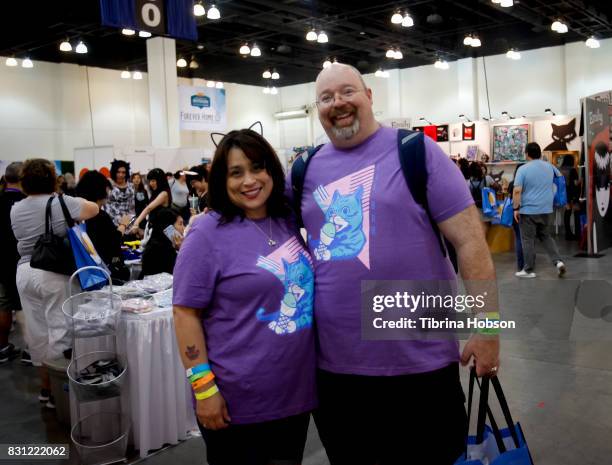 Cat enthusiast attend the 3rd Annual CatCon at Pasadena Convention Center on August 13, 2017 in Pasadena, California.