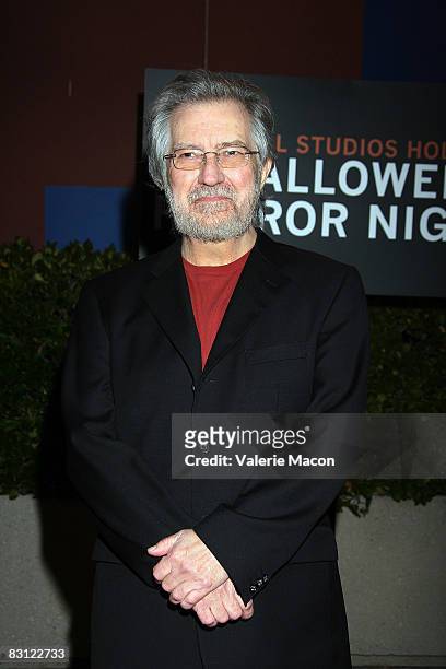 Producer Tobe Hooper attends the Universal Studios' Opening Night Of "Halloween on Horror Nights" October 3, 2008 in Universal City, California.