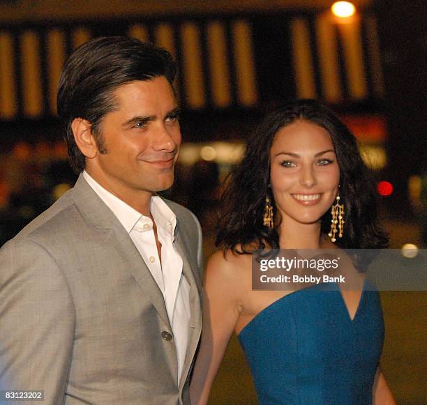 Actor John Stamos and guest attend the wedding of Howard Stern and Beth Ostrosky at Le Cirque on October 3, 2008 in New York City.