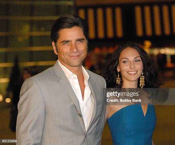 Actor John Stamos and guest attend the wedding of Howard Stern and Beth Ostrosky at Le Cirque on October 3, 2008 in New York City.