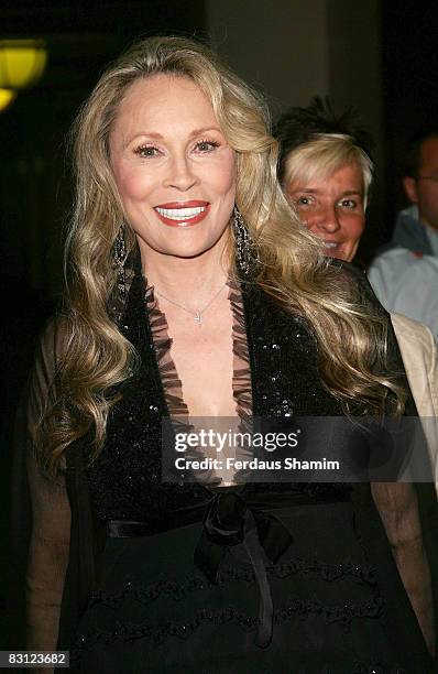 Faye Dunaway attends the screening of Flick at Raindance Film Festival 2008 at Cineworld on October 3, 2008 in London, England.