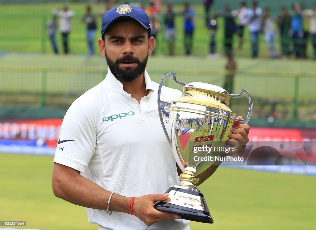 Sri Lanka v India - Cricket, 3rd Test - Day 3