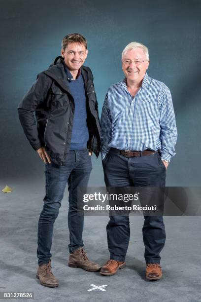 Irish director, television presenter, author and public speaker Conor Woodman and accountant and political economist Richard Murphy attend a...