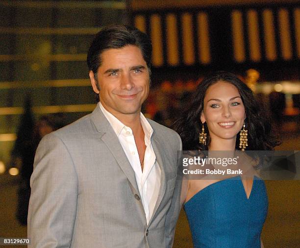 Actor John Stamos and guest attend the wedding of Howard Stern and Beth Ostrosky at Le Cirque on October 3, 2008 in New York City.