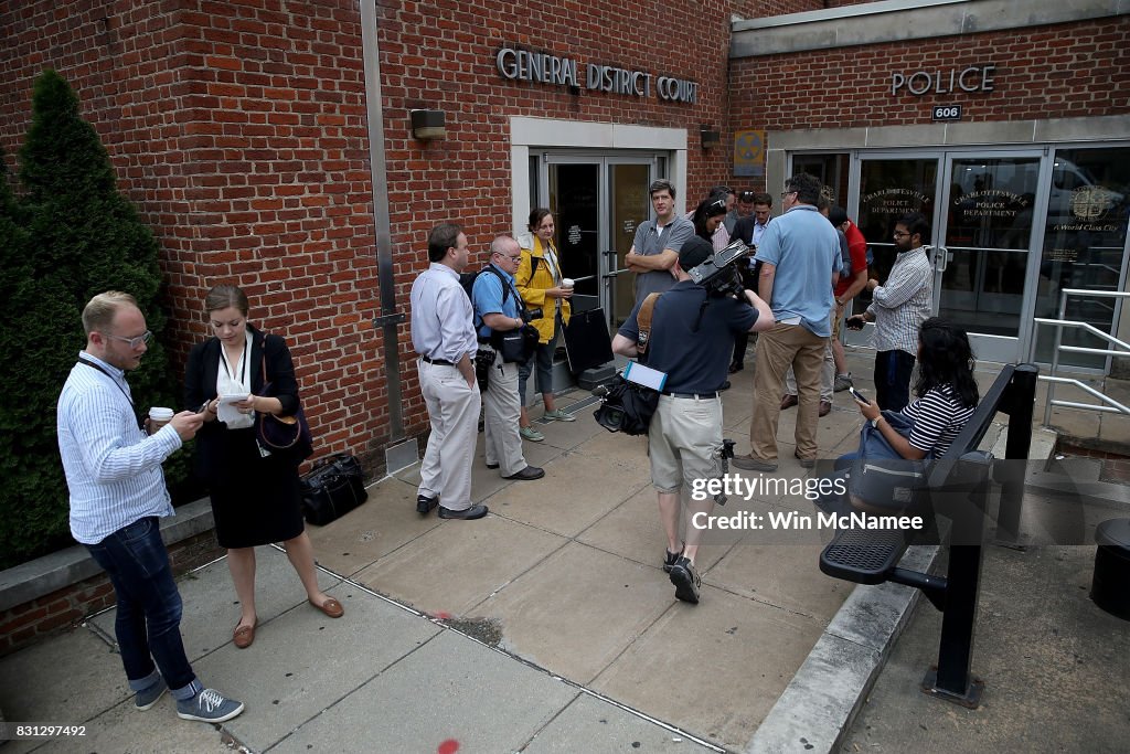 Court Hearing For James Alex Fields, Suspect Who Drove Car Into Group Of Activists Protesting After White Supremacists Rally