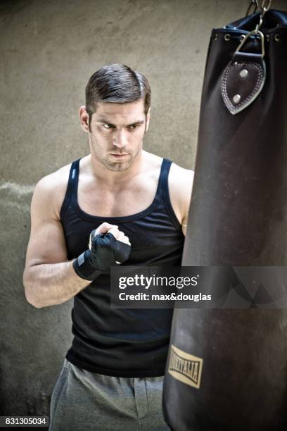 Boxer Clemente Russo is photographed for Sport & Style, on June 20, 2011 in Milan, Italy.