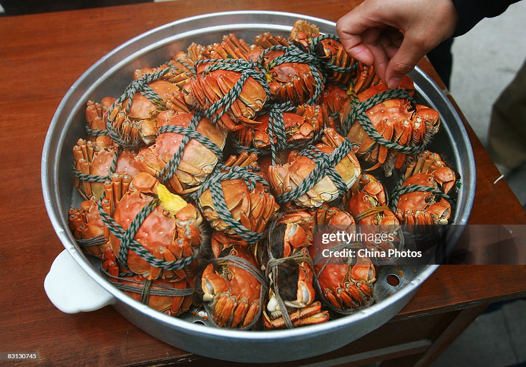Crab Season Under Way In China