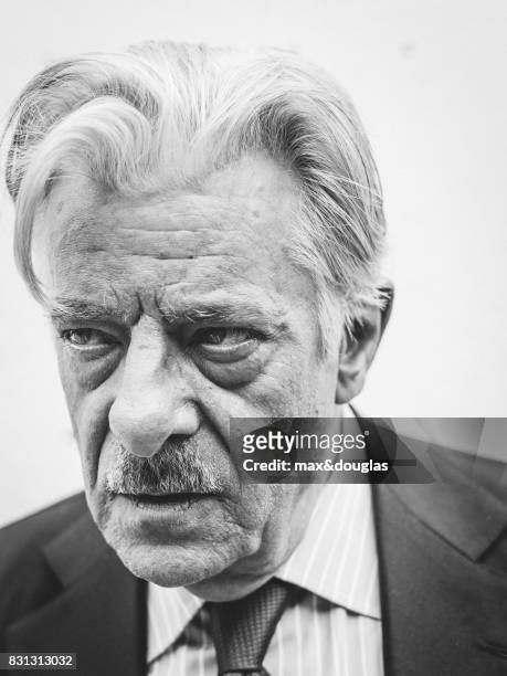 Actor Giancarlo Giannini is photographed for GQ Italy, on May 31, 2013 in Milan, Italy.