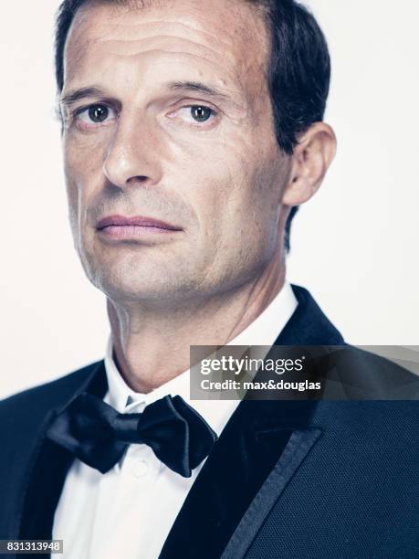 Football Player Massimiliano Allegri is photographed for GQ Italy, on July 16, 2013 in Milan, Italy.