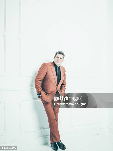 Singer Tony Hadley is photographed for UMC label, on September 29, 2015 in Milan, Italy.