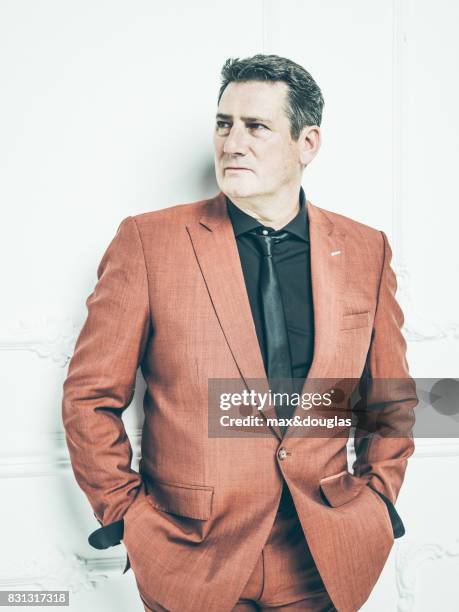 Singer Tony Hadley is photographed for UMC label, on September 29, 2015 in Milan, Italy.