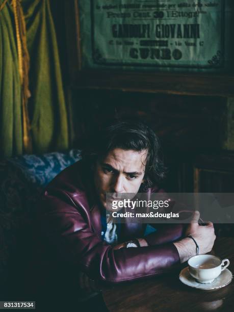 Singer Jack Savoretti is photographed for Riders Magazine, on April 19, 2016 in Milan, Italy.