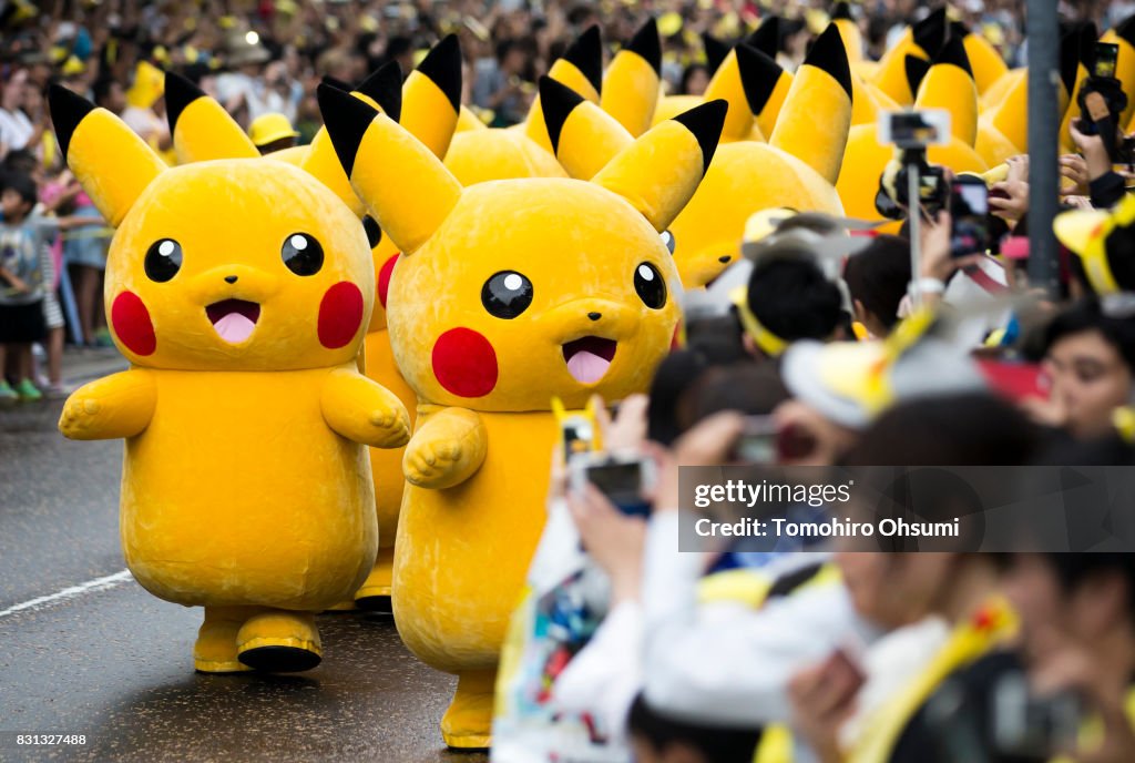 Pokemon And Pikachu Continue To Occupy Yokohama