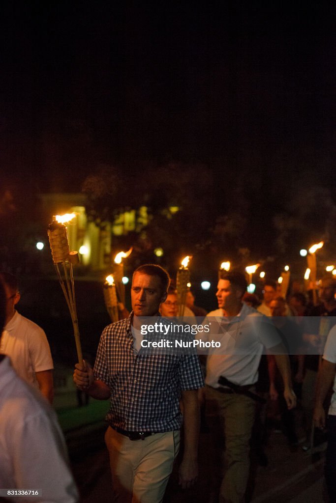 Alt Right, Neo Nazis hold torch rally at UVA